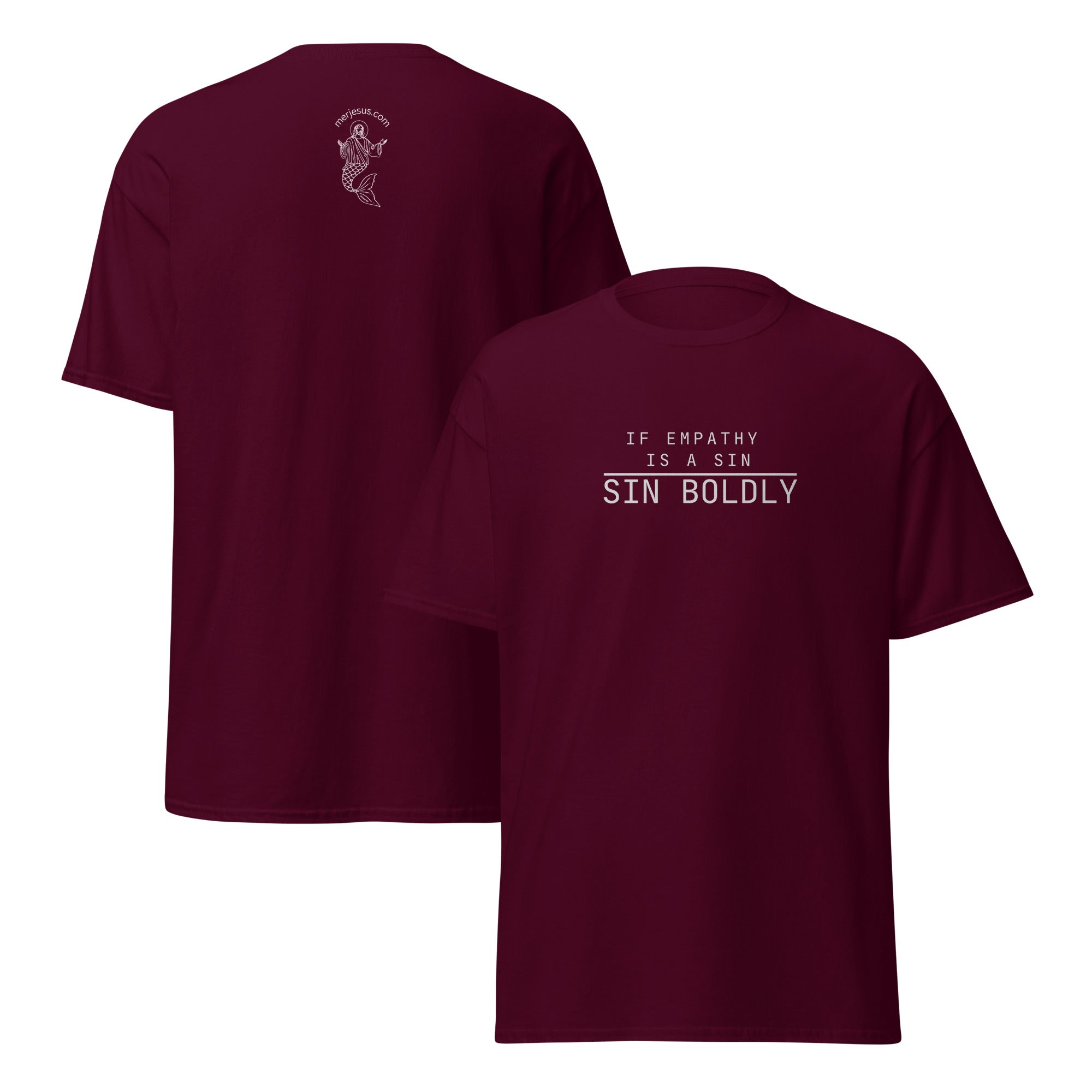 Sin Boldly Block Tee