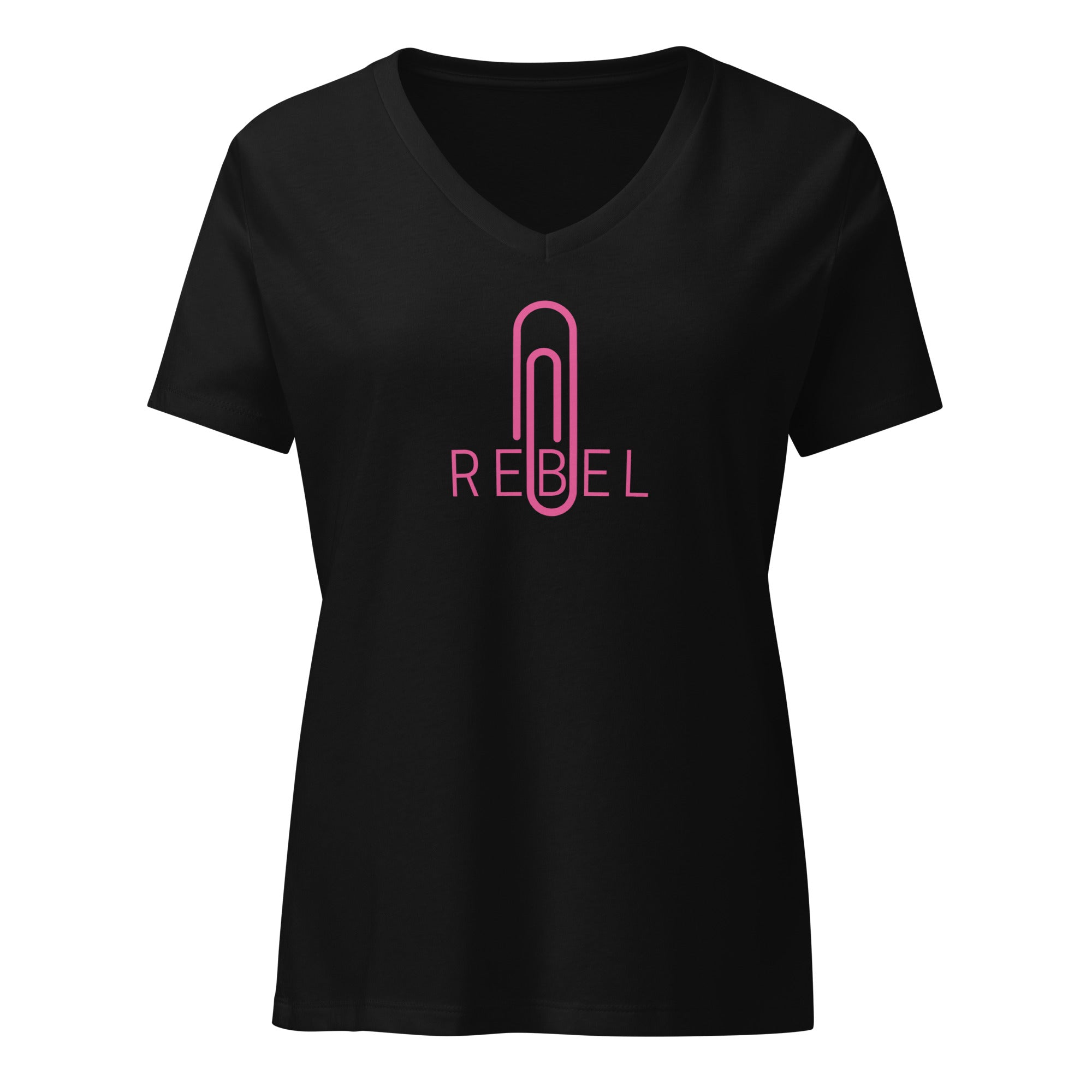Paperclip V-neck